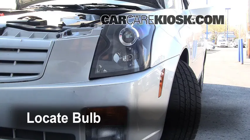 2006 Cadillac CTS 3.6L V6 Lights Highbeam (replace bulb)